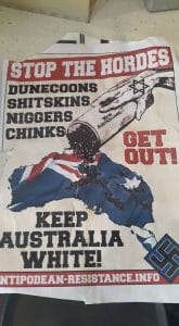 Extremely racist poster