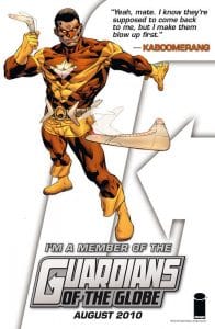 2010's Kaboomerang is a member of an unnamed Aboriginal tribe in Australia