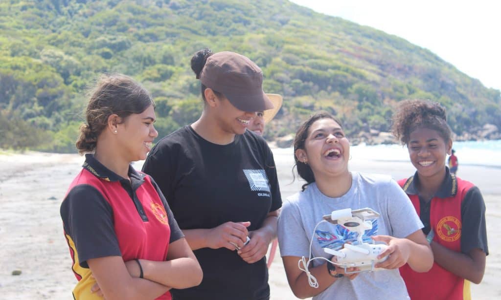 ‘We are the original innovators’. IndigenousX host Celeste Carnegie. Photograph: Indigenous Digital Excellence (IDX)