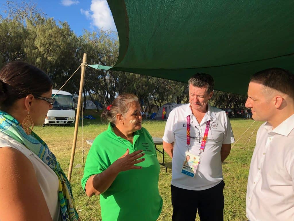 David Greveberg at Camp Freedom