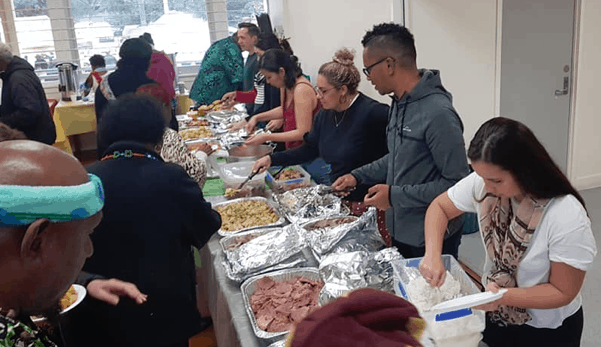 Ali Drummond and other young Torres Strait Islander people at the 2019 Mabo celebrations 