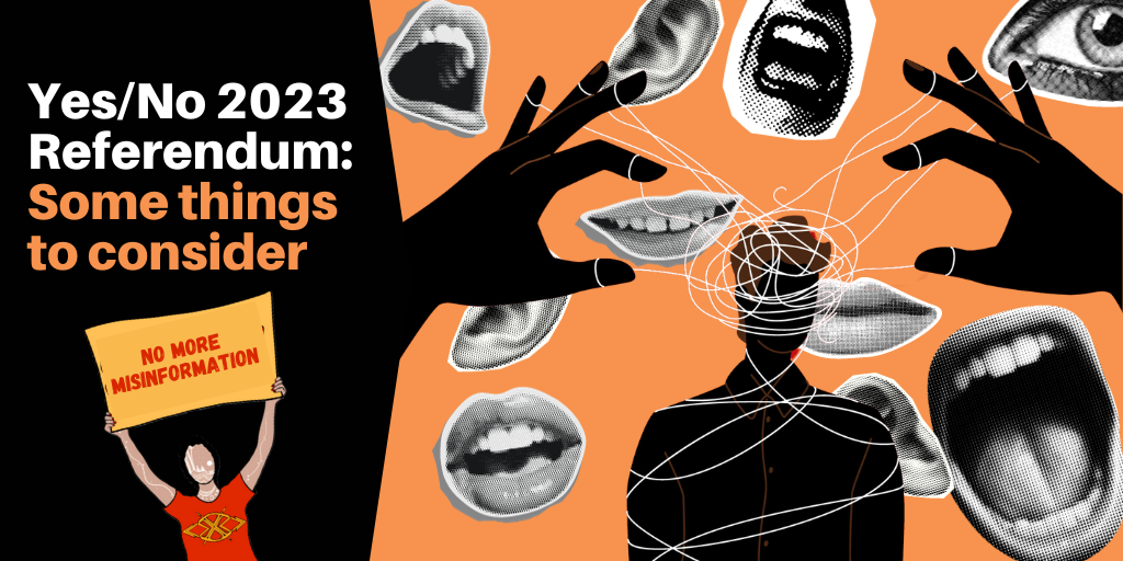 Misinformation about referendum