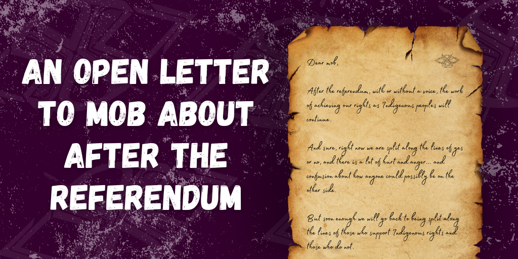 After the Referendum: Luke open letter to mob