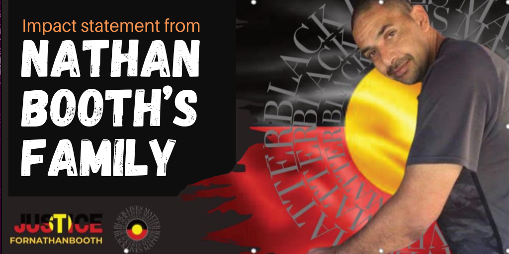 Impact Statement from Nathan Booth's Family